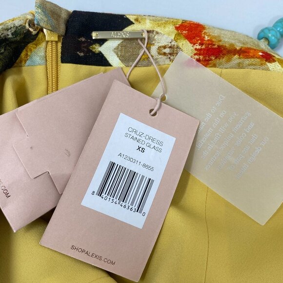 Alexis Multicolor Geometric Mini Dress NWT! - Picture 14 of 16